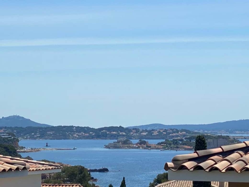 The view from the balcony