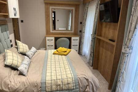 Master bedroom, dressing area, flat screen , 