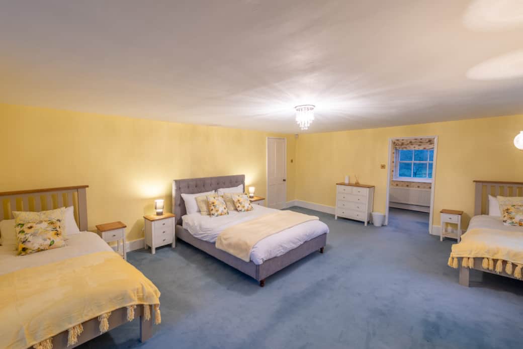 Old Rectory, bedroom 9, view from far corner