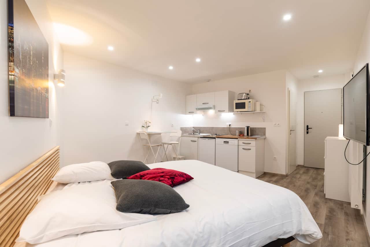 Studio Résidence Hirtz - CityCosy Strasbourg - Vacation Rentals - Meublé de Tourisme
