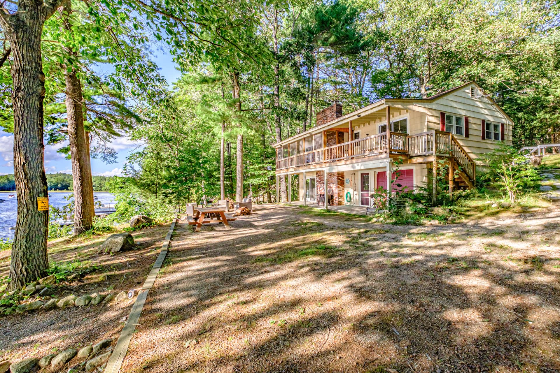 Paradise on Sebago Cove A Waterfront Stay Vacation Home in Naples