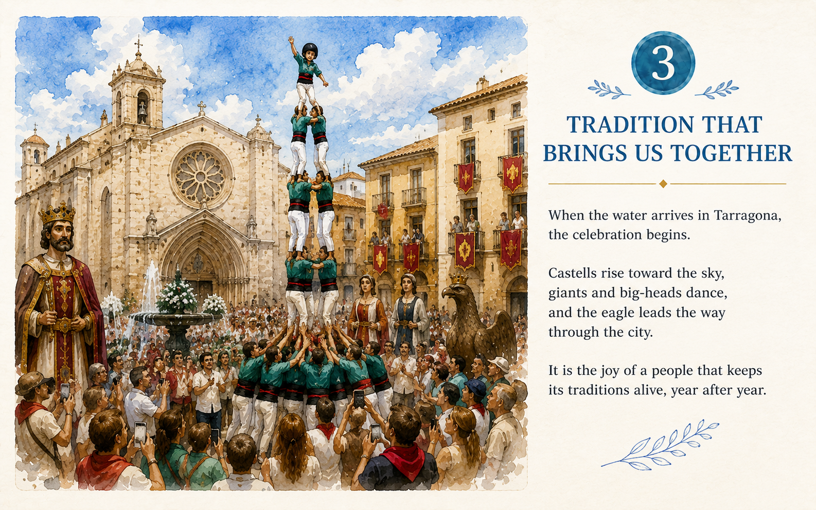 Sant Magí celebrations in Tarragona