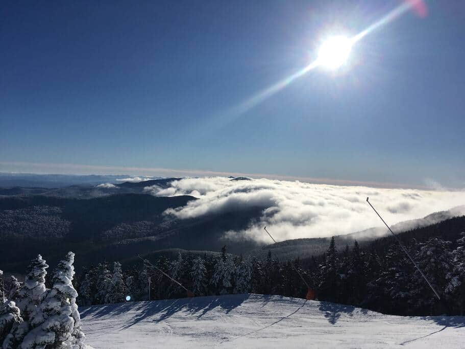 Gorgeous day, amazing views.