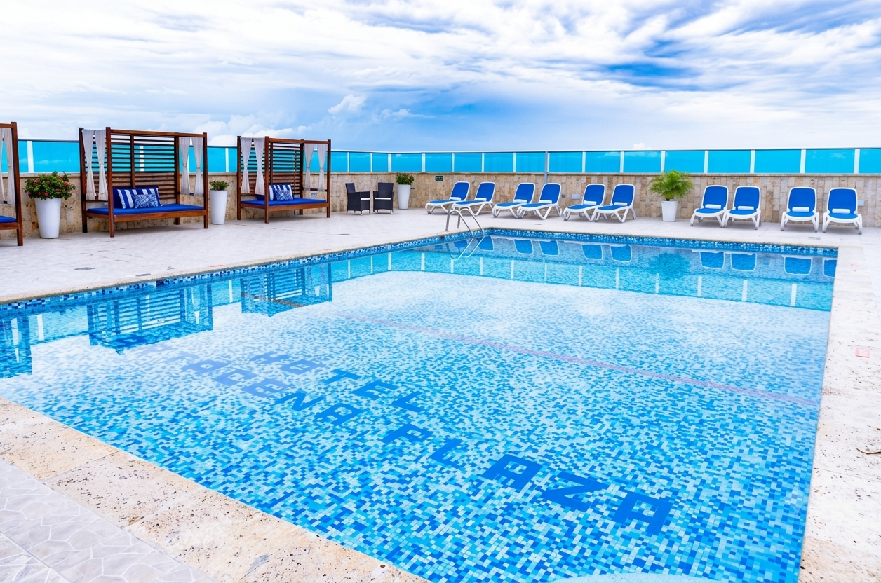 Piscina hotel Cartagena Plaza con tiquetes desde Medellín.png Piscina hotel Cartagena Plaza con tiquetes desde Medellín.png