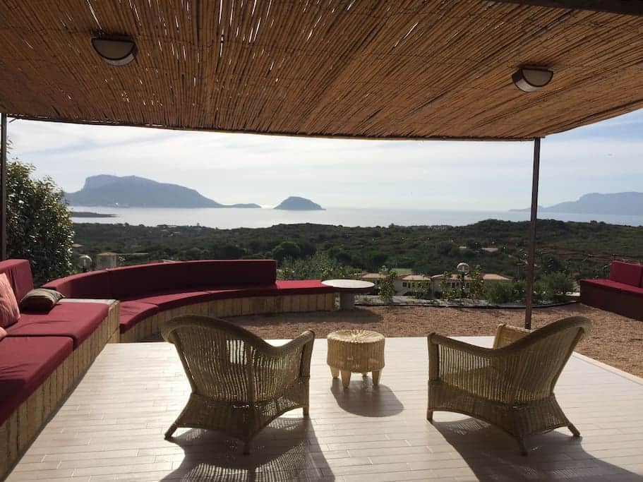 Vista del área de almuerzo