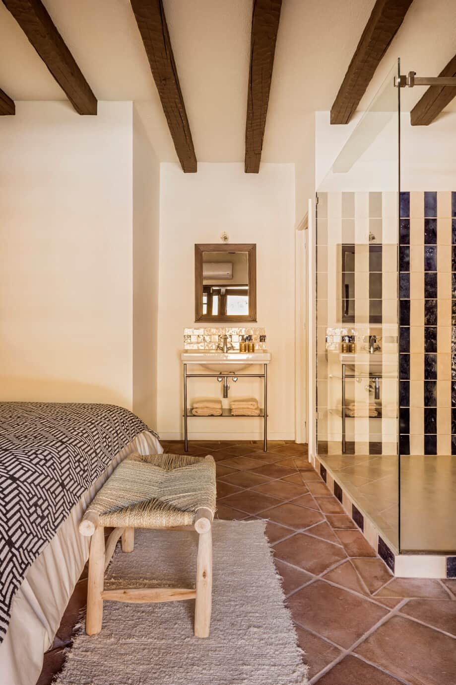 Suite casa da piscina