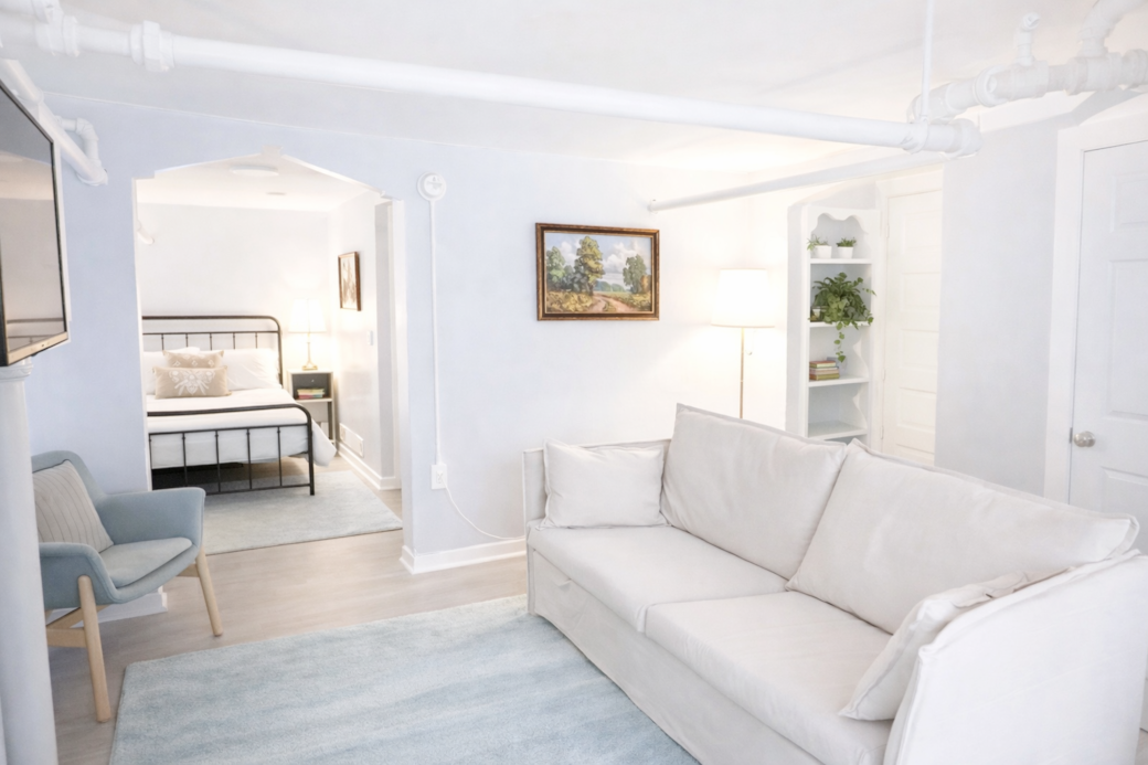 Peaceful 1 bedroom city retreat tucked away in the Avenues’