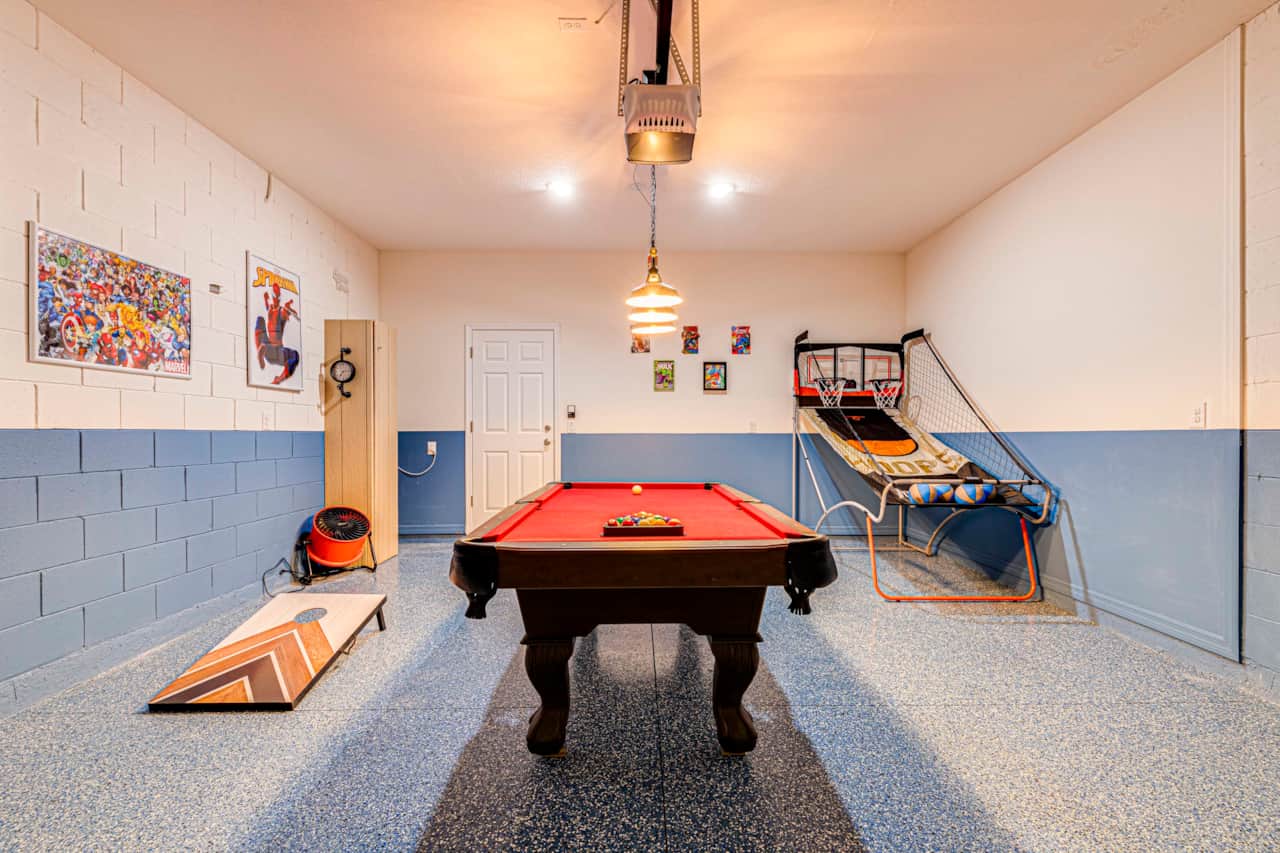 New Marvel and DC Themed Games Room