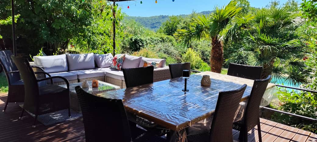 Coin repas cuisine d'été Coin repas cuisine d'été