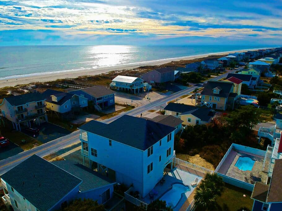 Bird's eye view.