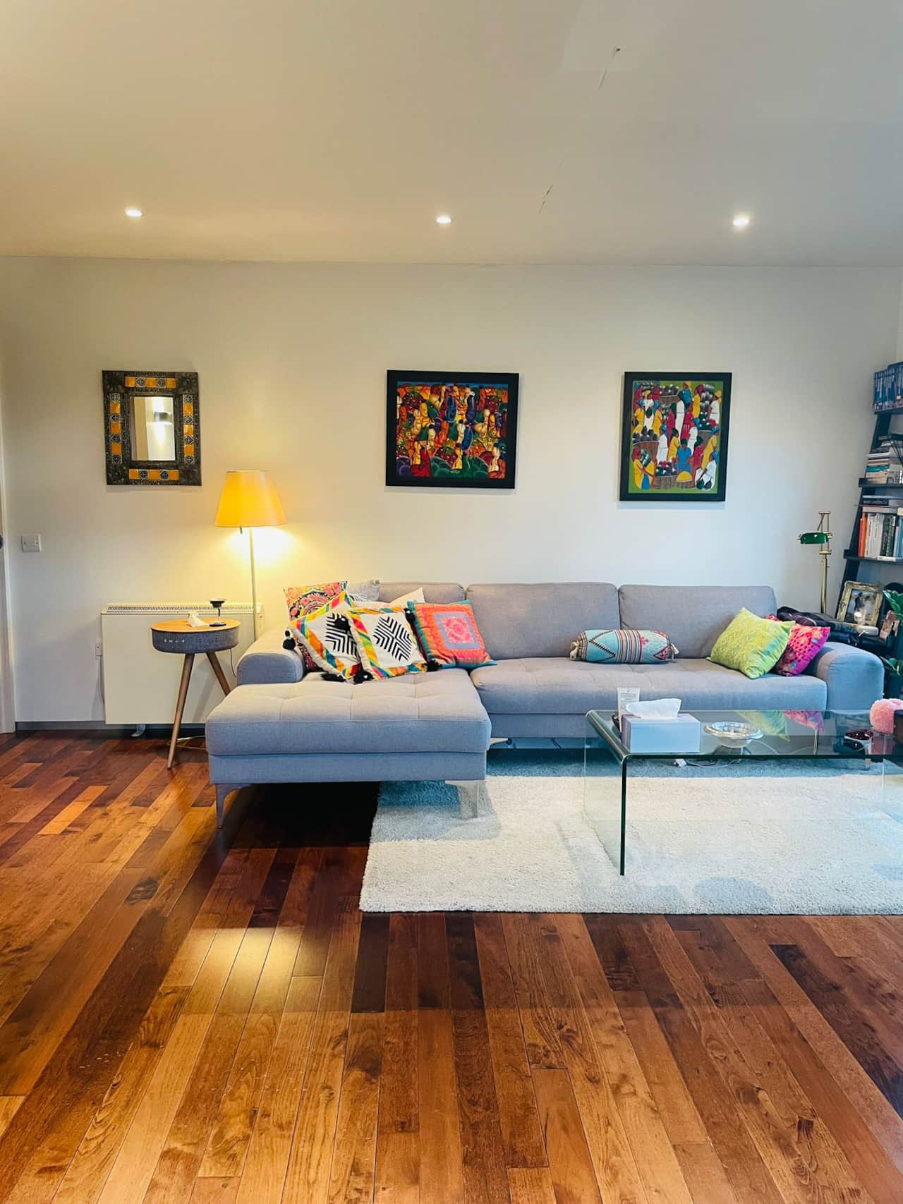Spacious and well lit