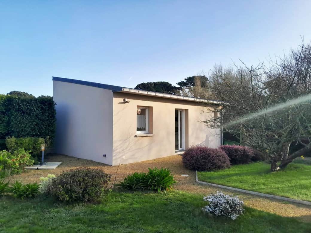 Le logement avec vue sur le jardin