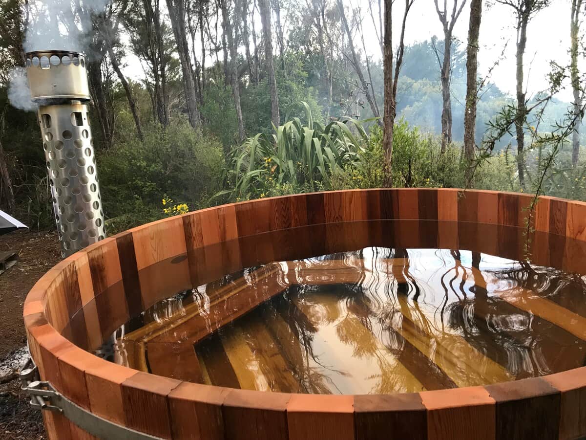 Cedar Tub - when there's been plenty of rain and no fire bans 