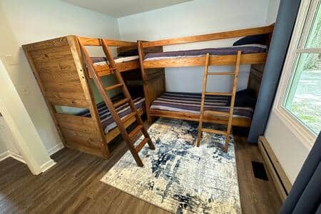 3rd bedroom with 4 bunks 3rd bedroom with 4 bunks
