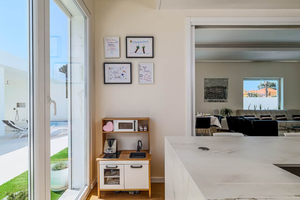 Kitchen: Fully equipped with Halal groceries and cookbooks to create wonders with your kids.