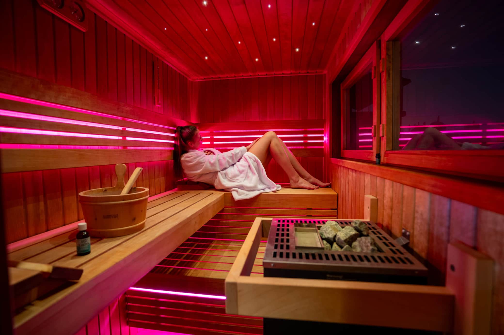 Private Finnish sauna