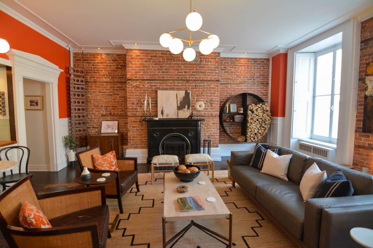 Enjoy the warmth and charm of a fully functional fireplace — perfect for Québec winters.