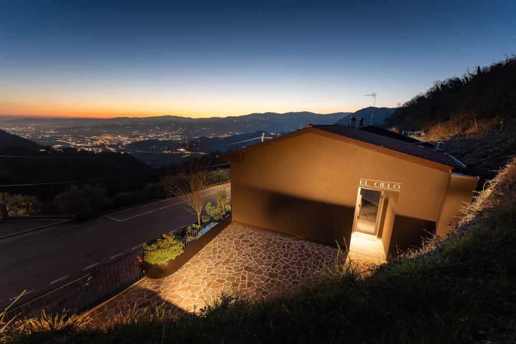 Ingresso appartamento e camere El Cielo