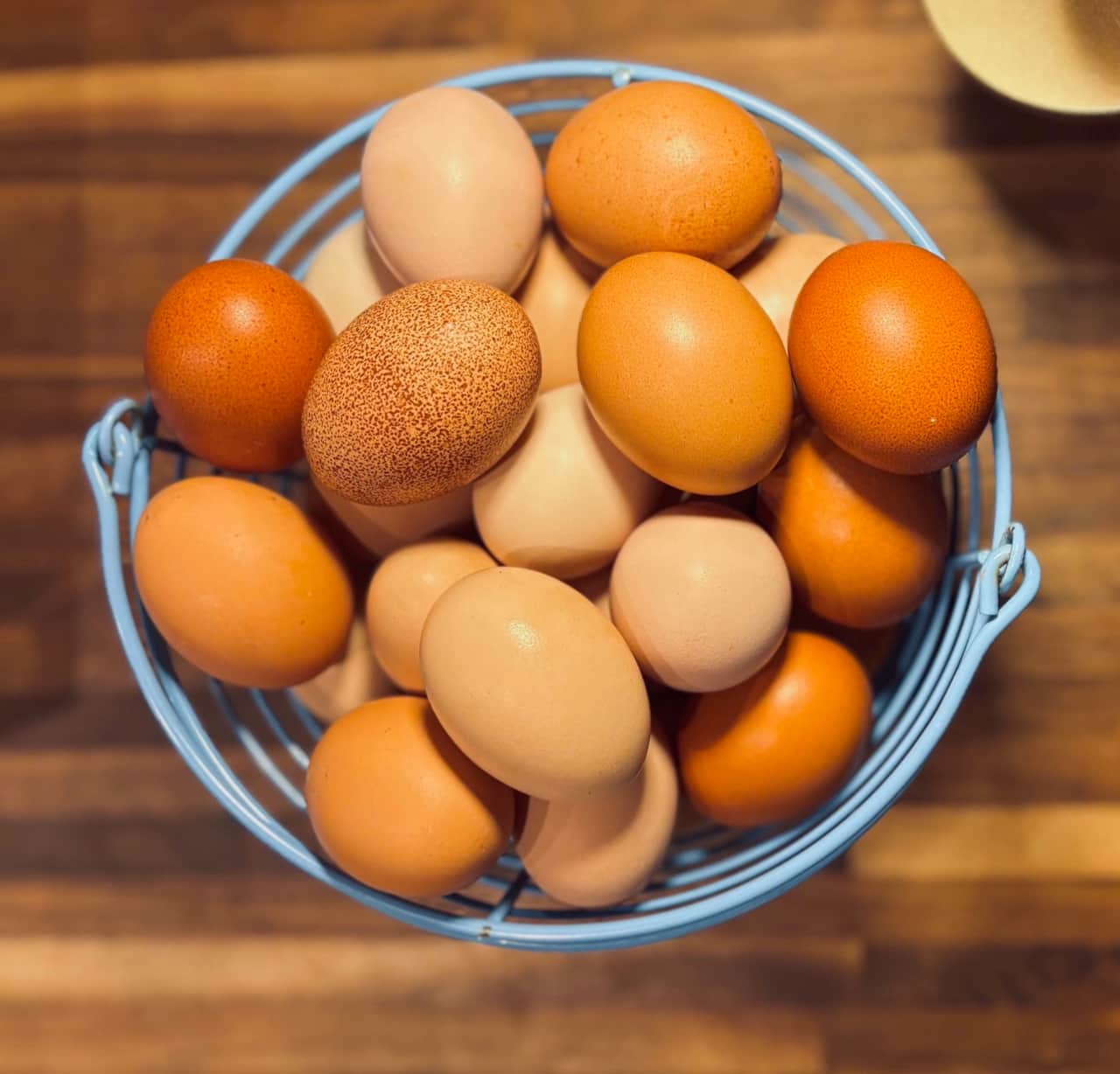 Farm-fresh eggs