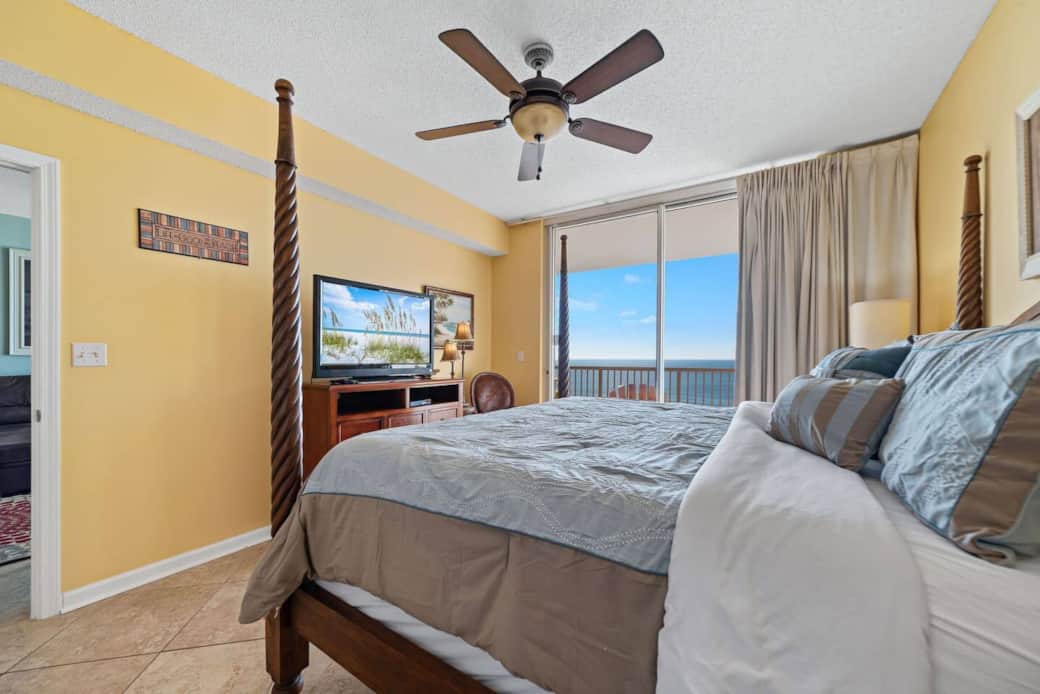 Primary bedroom w/ Beach View