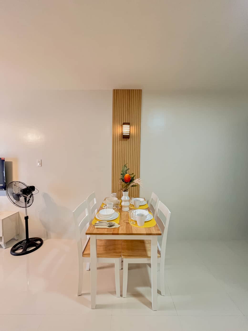 elegant dining space