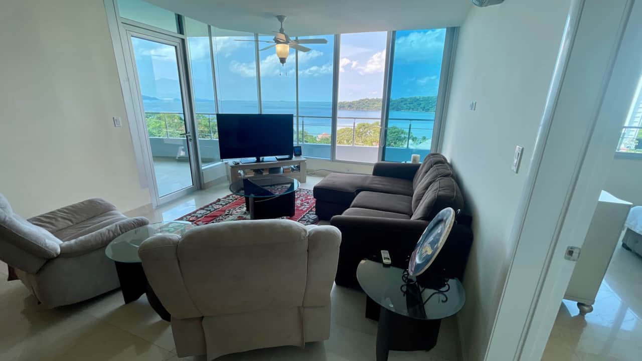 Living Area with View