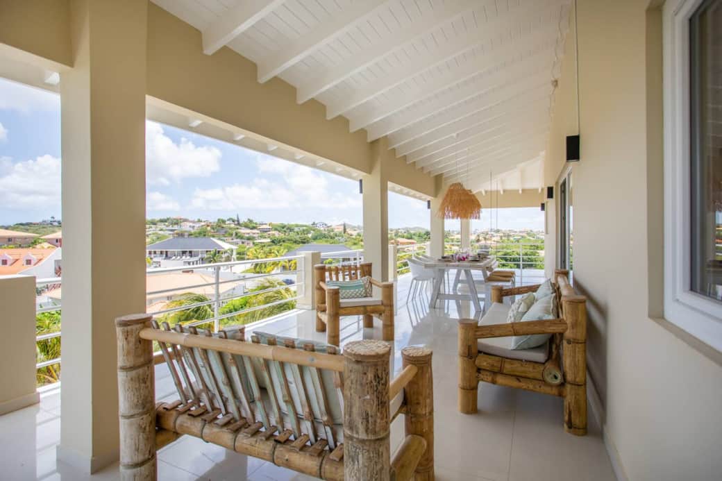 De Vos Apartments Casa Ariba |Balkon| in Jan Thiel