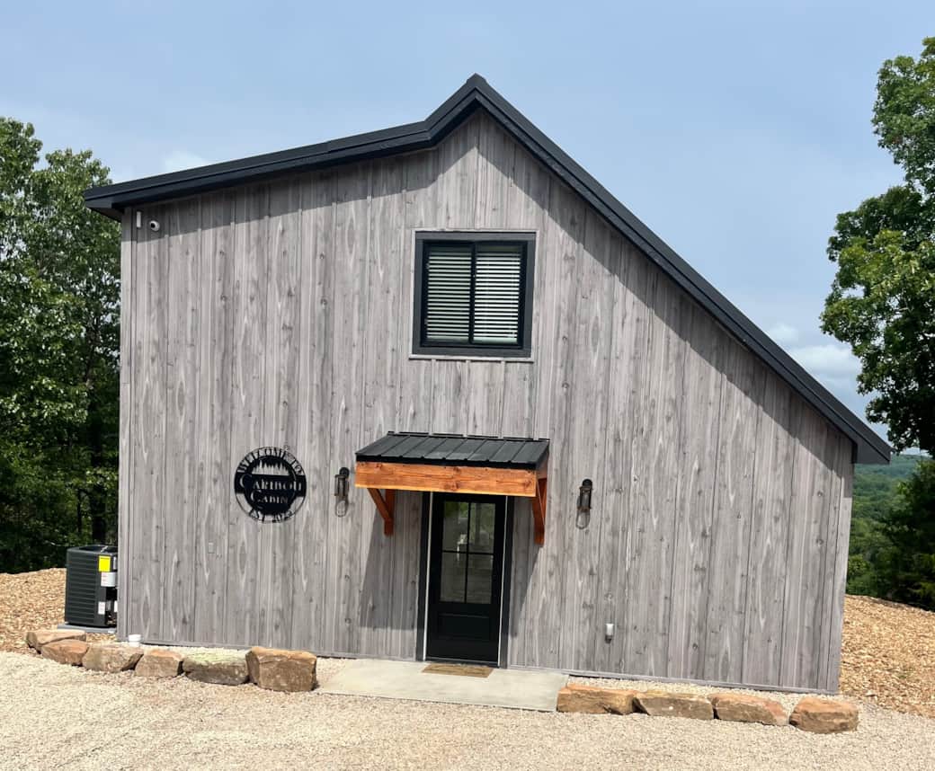 Front of caribou cabin
