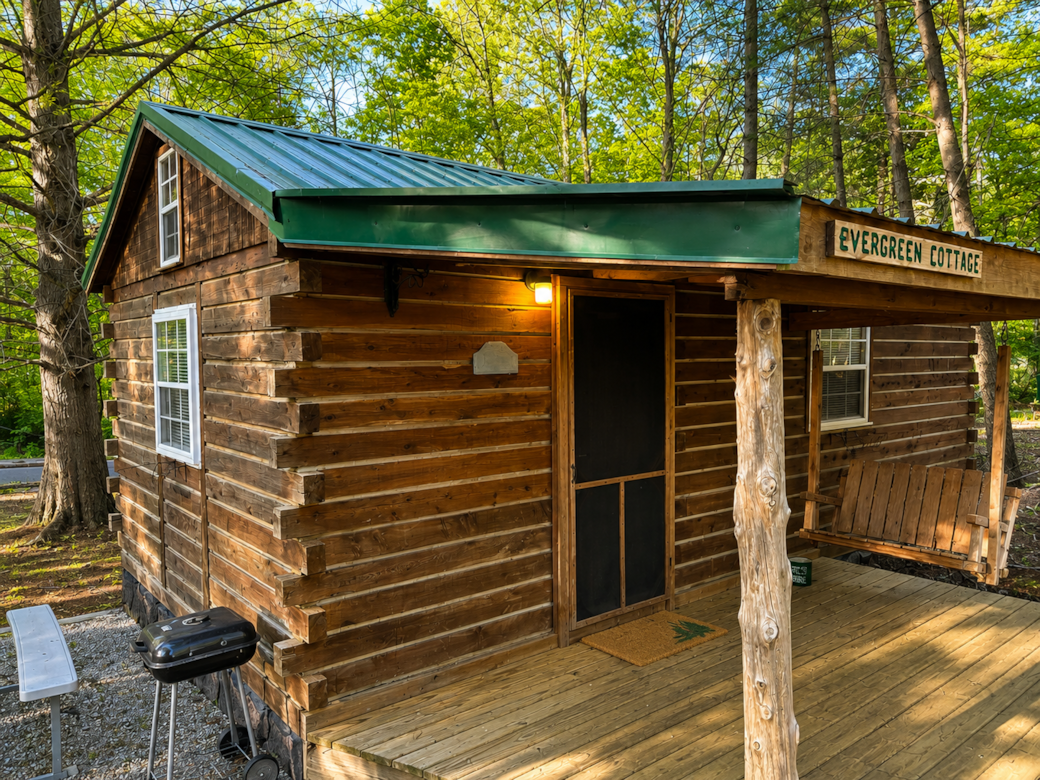 Exterior of Evergreen Cottage