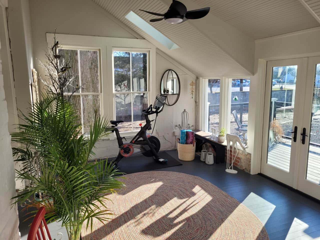 Orangery with Peloton Bike