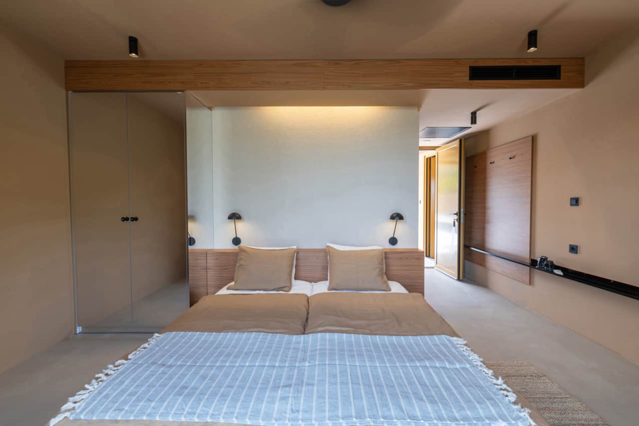 Large, carefully designed bedrooms, fully air conditioned