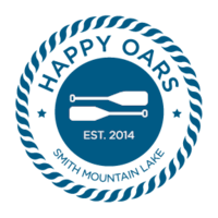 Happy Oars at Smith Mountain Lake