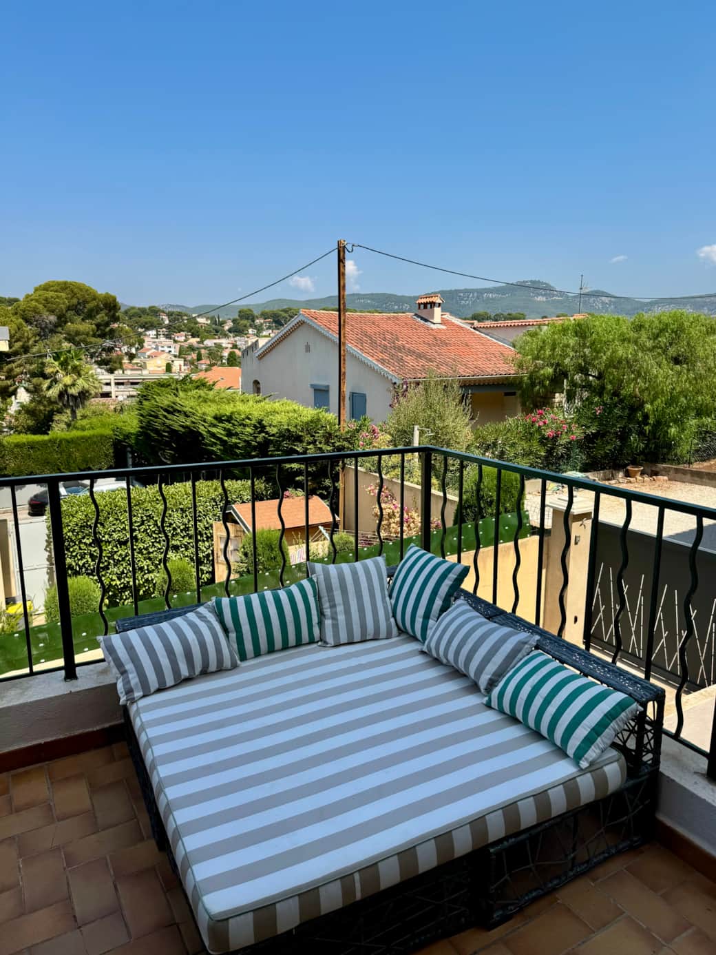 Terrasse vue mer & montage