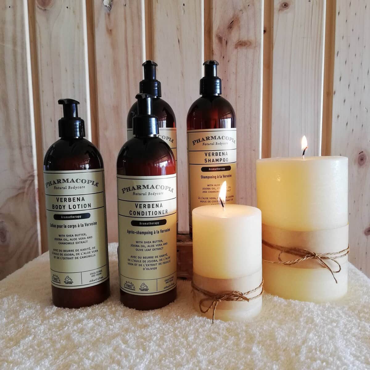 Amenities de baño de aromaterapia y eco-conscious