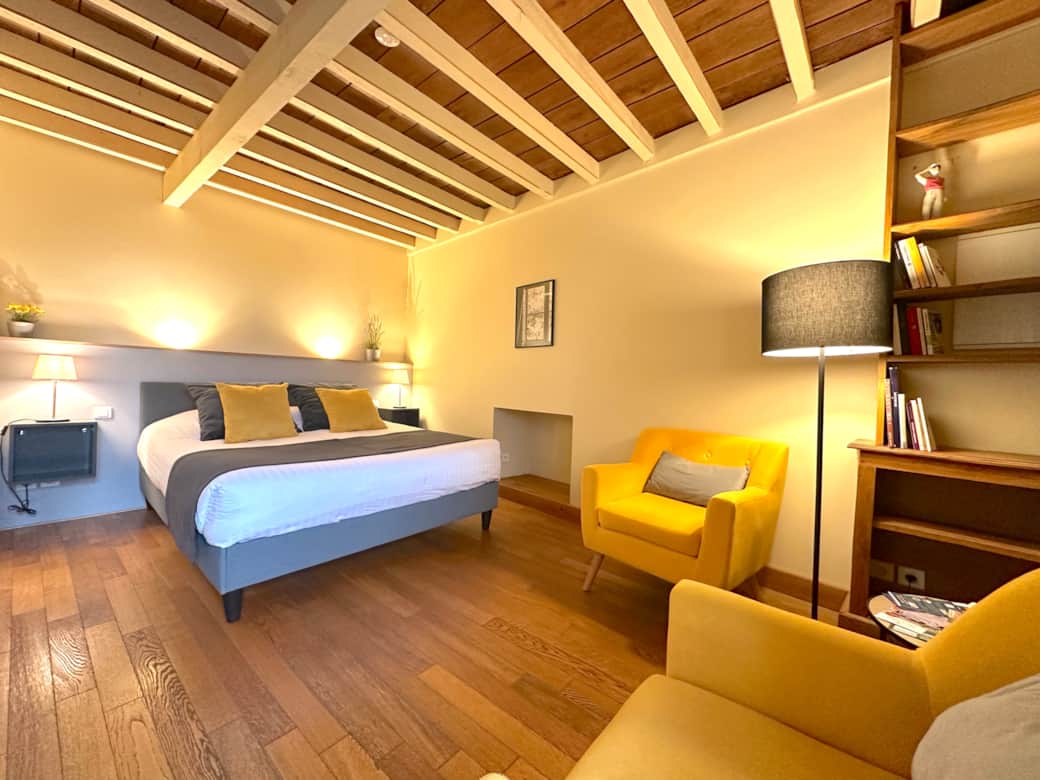 Vue d'ensembe chambre Billebaude