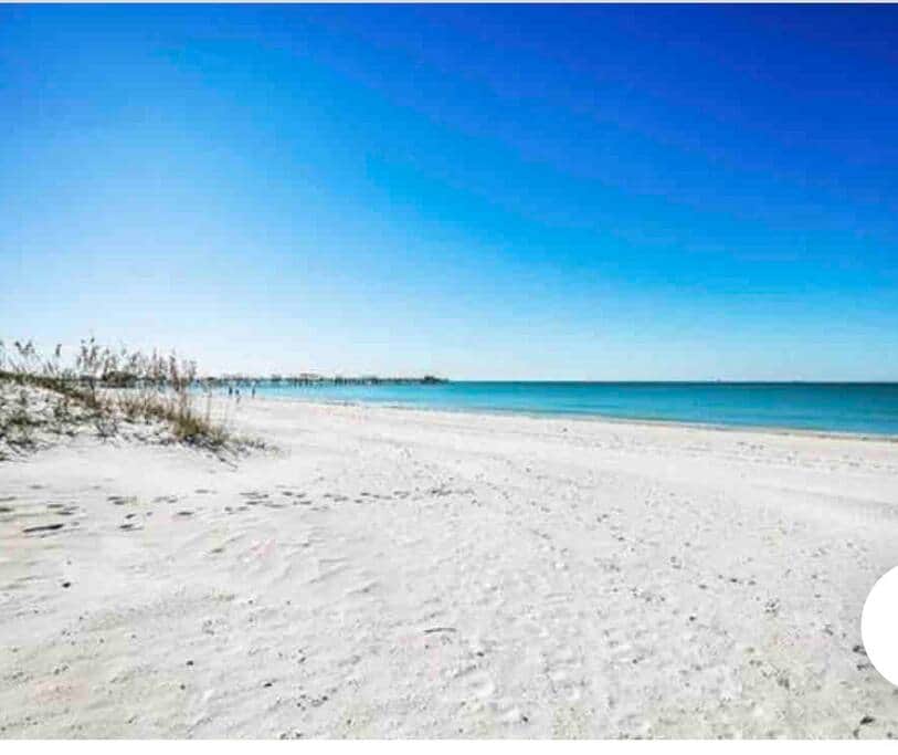 Beautiful beach right out side your door