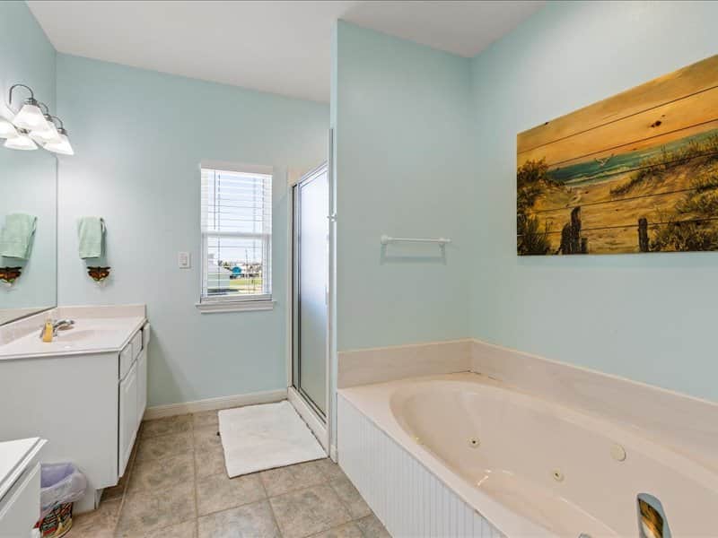 Master bathroom