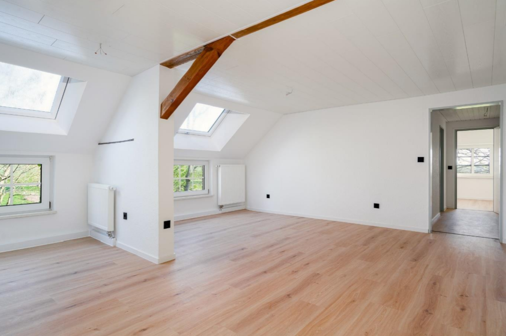 Wohnzimmer - Esszimmer ohne Möbel Wohnzimmer - Esszimmer ohne Möbel