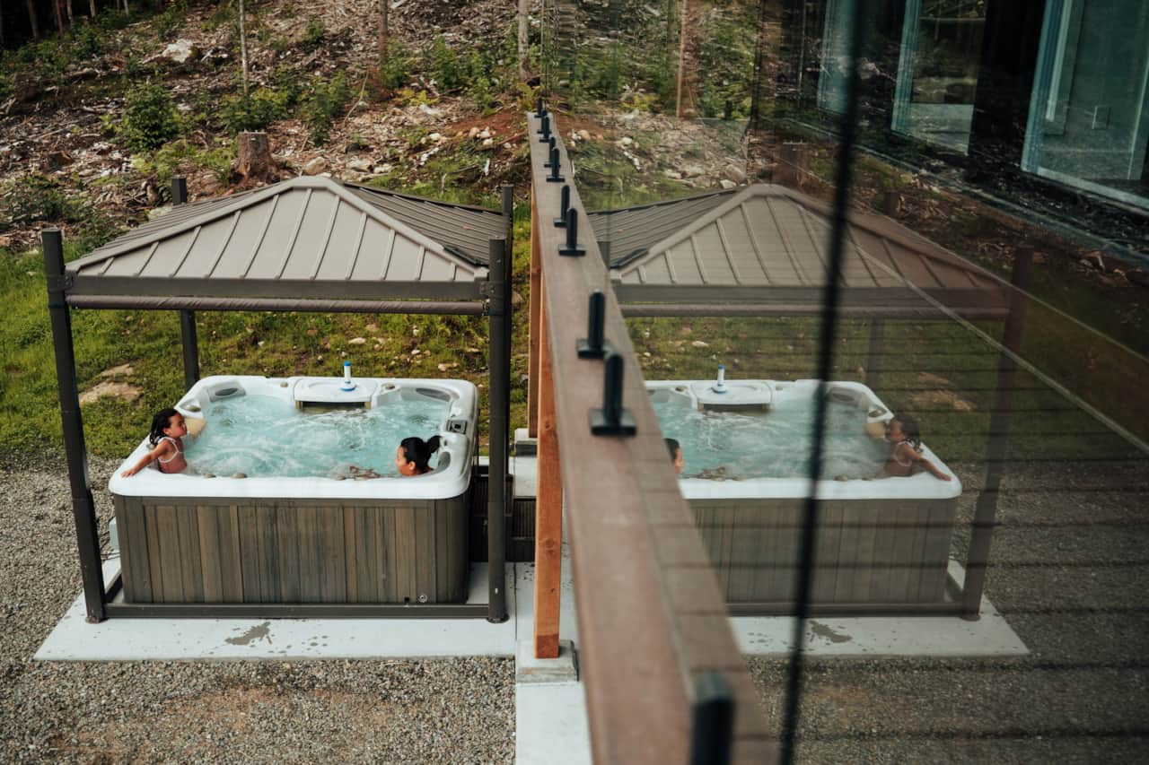 Front Patio – River & Mountain Views – Main Floor