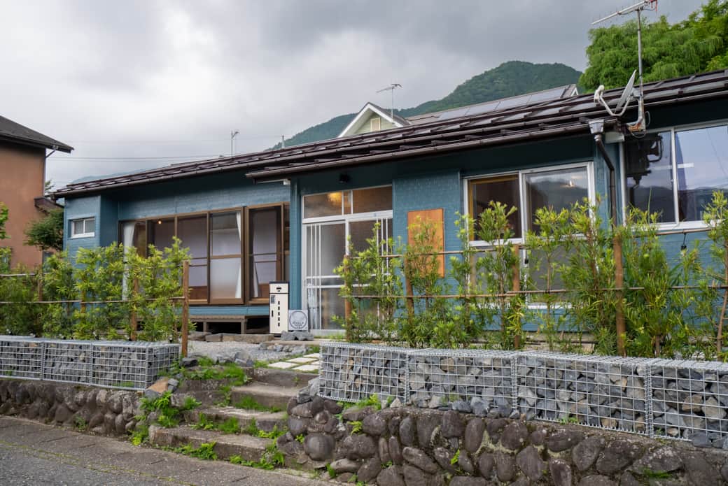 Exterior with garden
