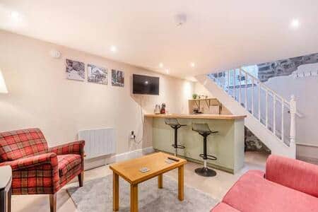 cosy downstairs area