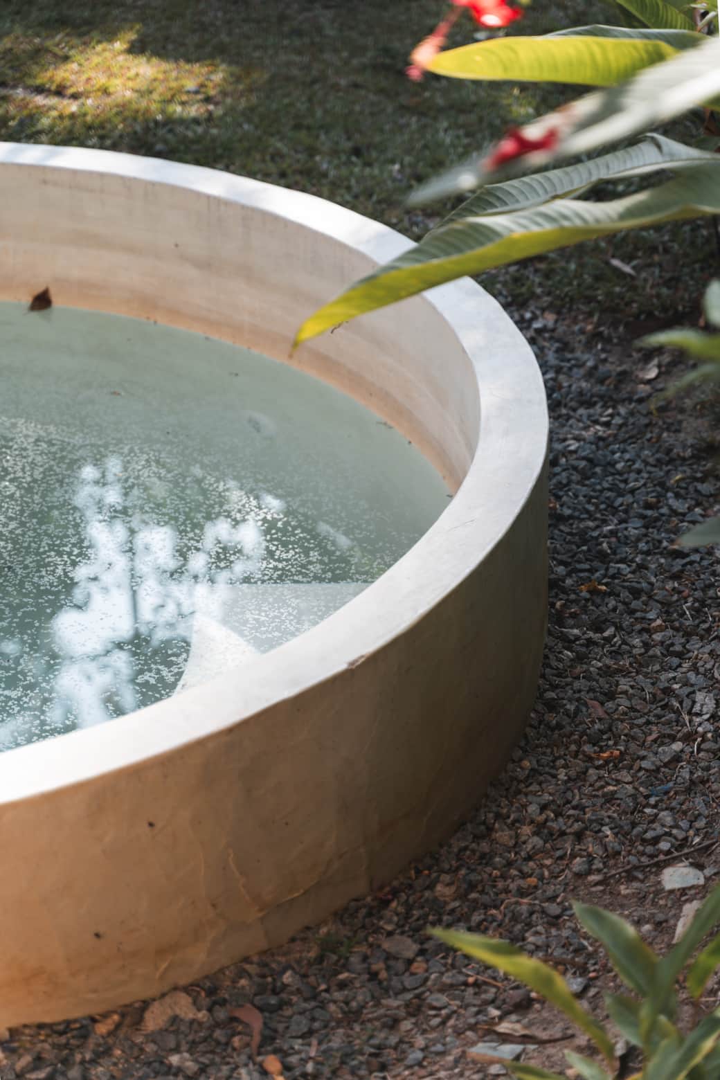 Cool off in our garden plunge pool, just for our guests