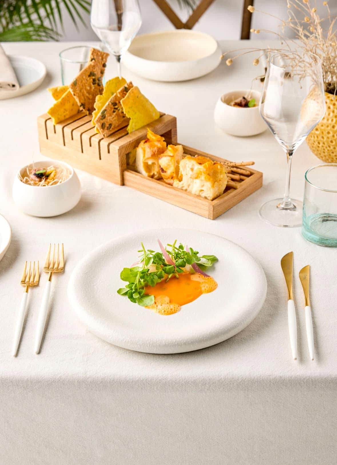Prato preparado por chef privado