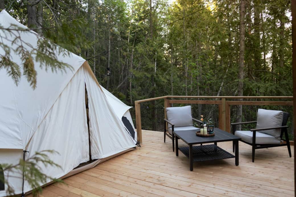Dhyana - Wellness Tent on an Elevated Private Deck Dhyana - Wellness Tent on an Elevated Private Deck