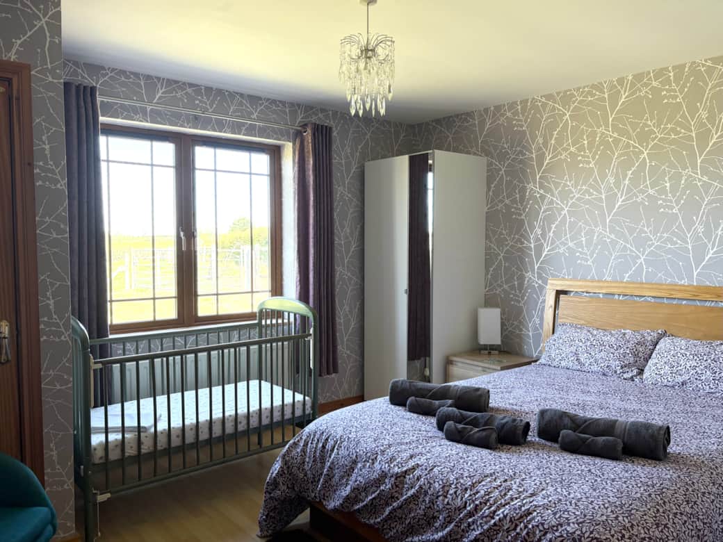 Master Bedroom 3 with cot available on request
