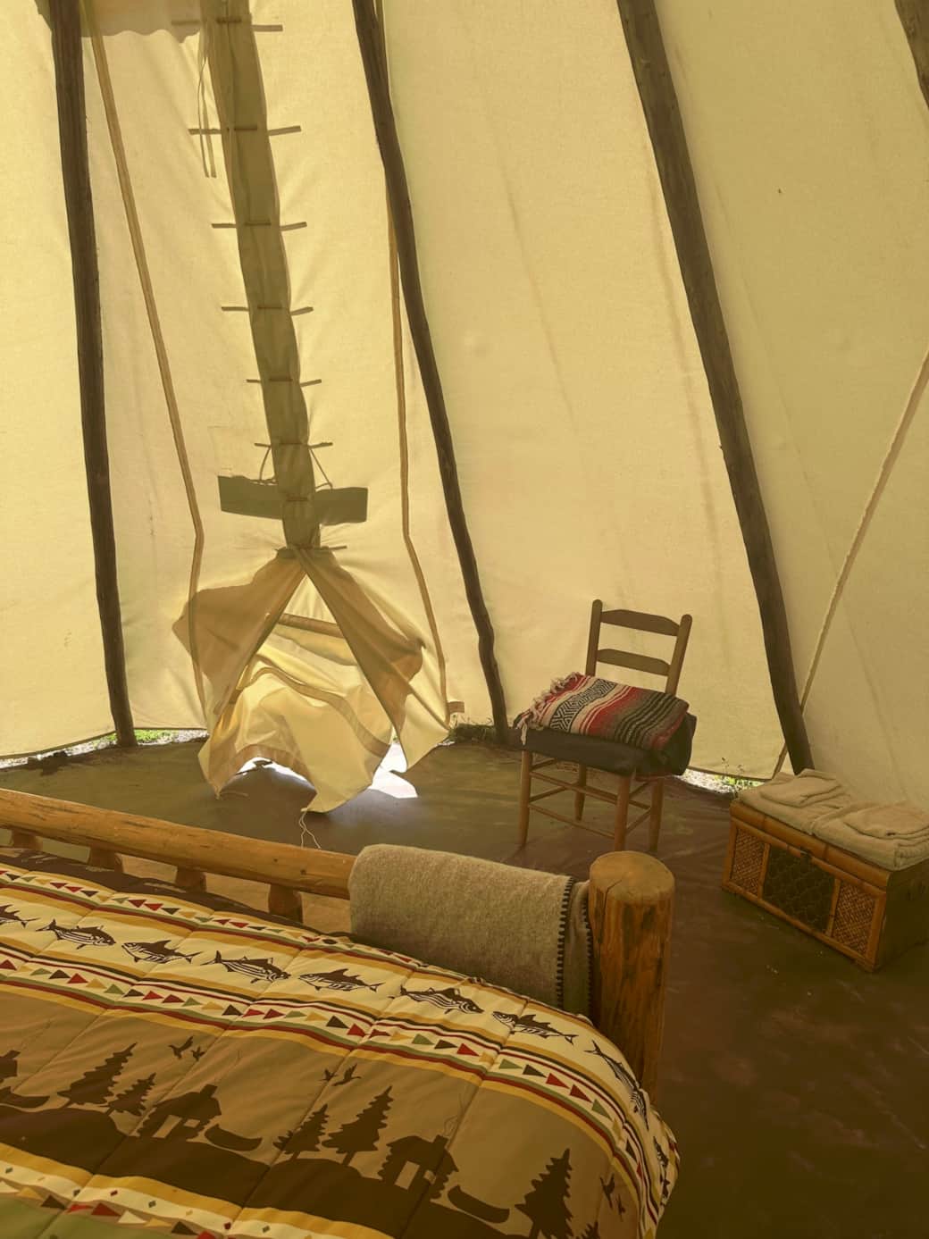 Raven Tipi - Interior 2
