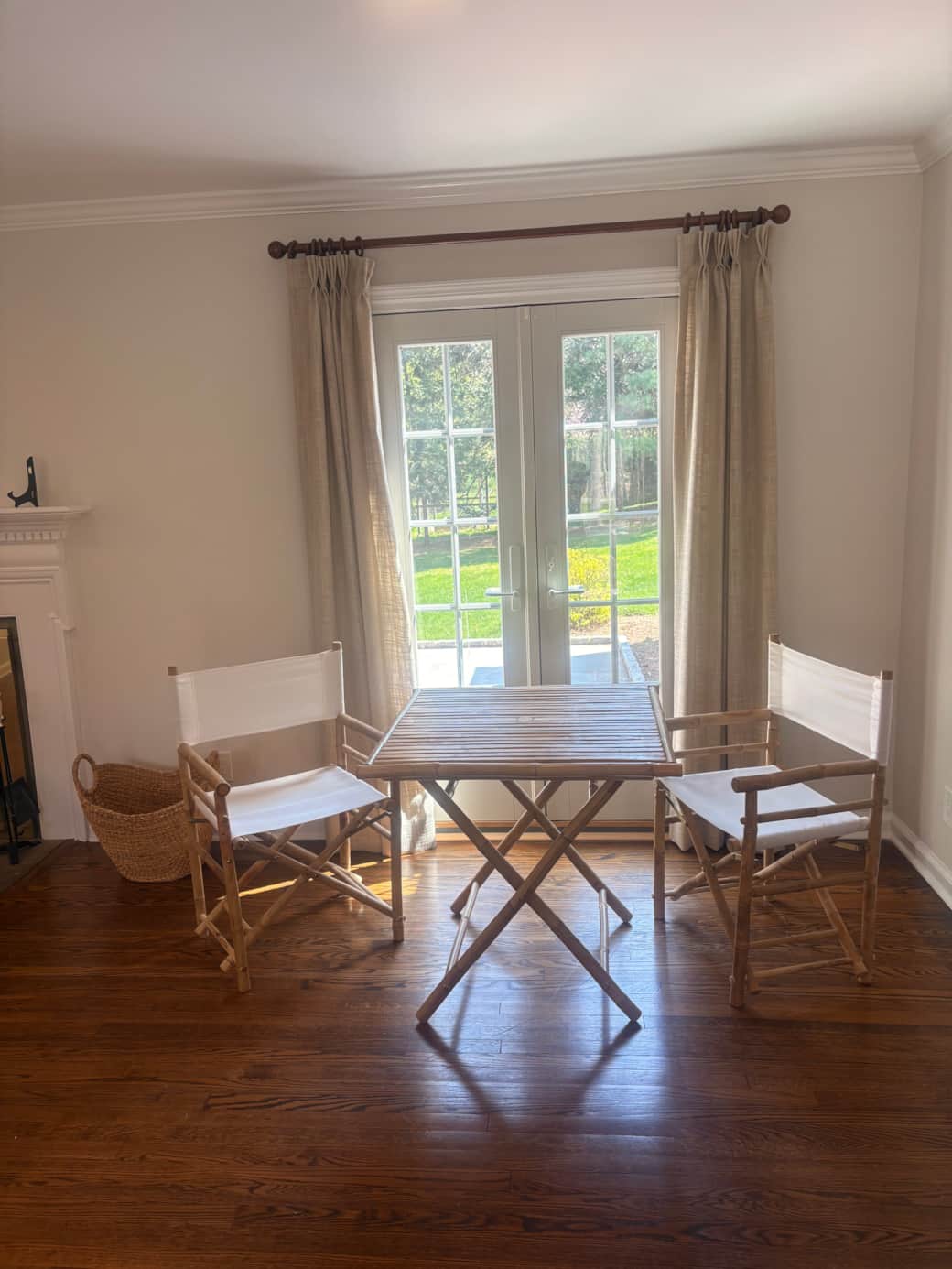 Access to rear patio