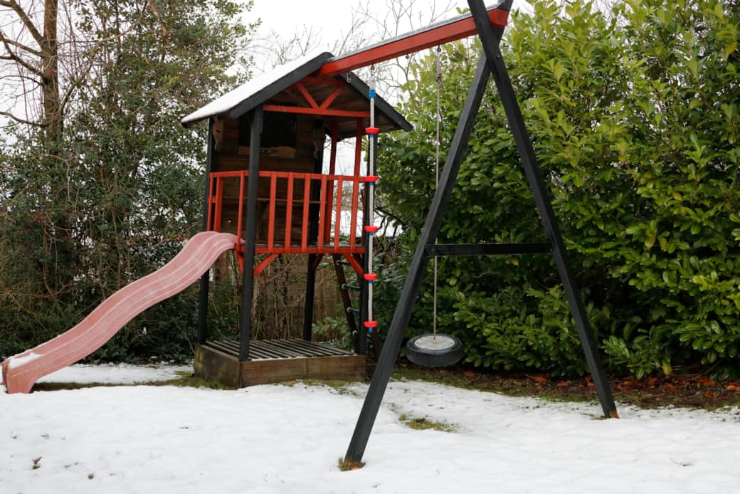 Blockhaus Sauerland Spielplatz kids