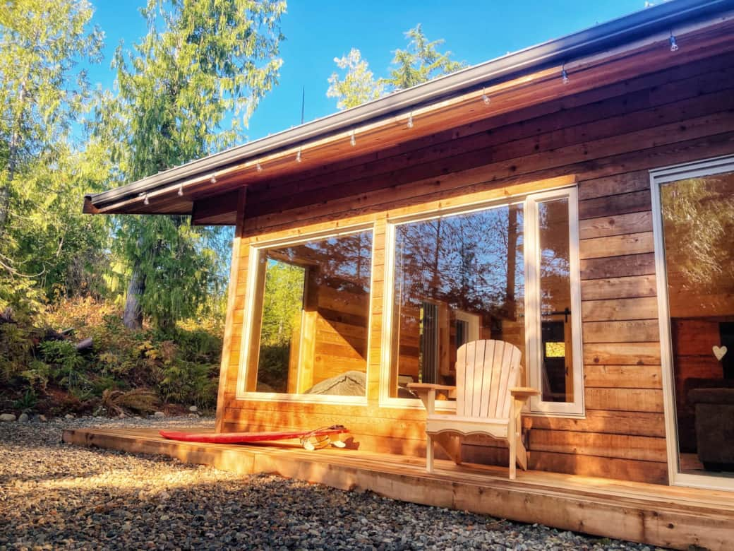 South facing patio and yard