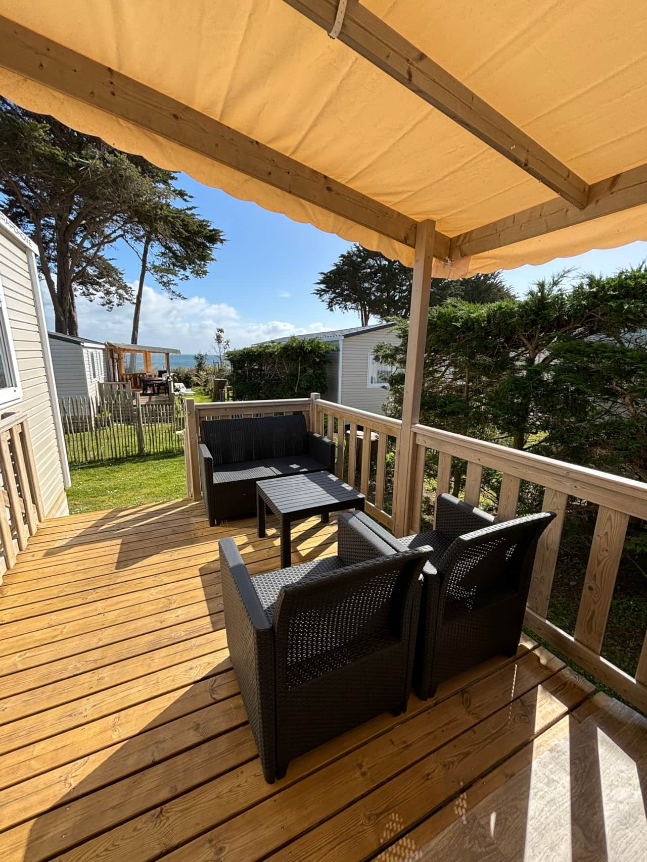 Terrasse vue mer